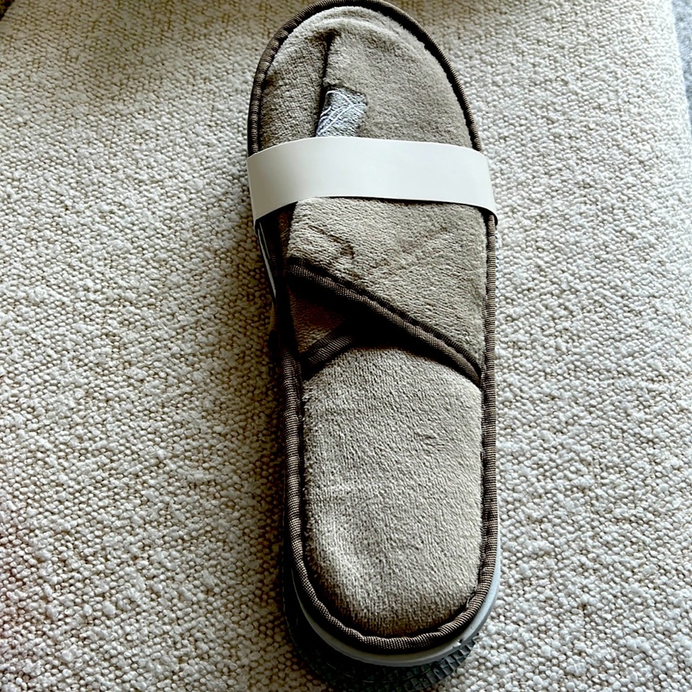 Plush Home slippers. NWOB.  Price just reduced!